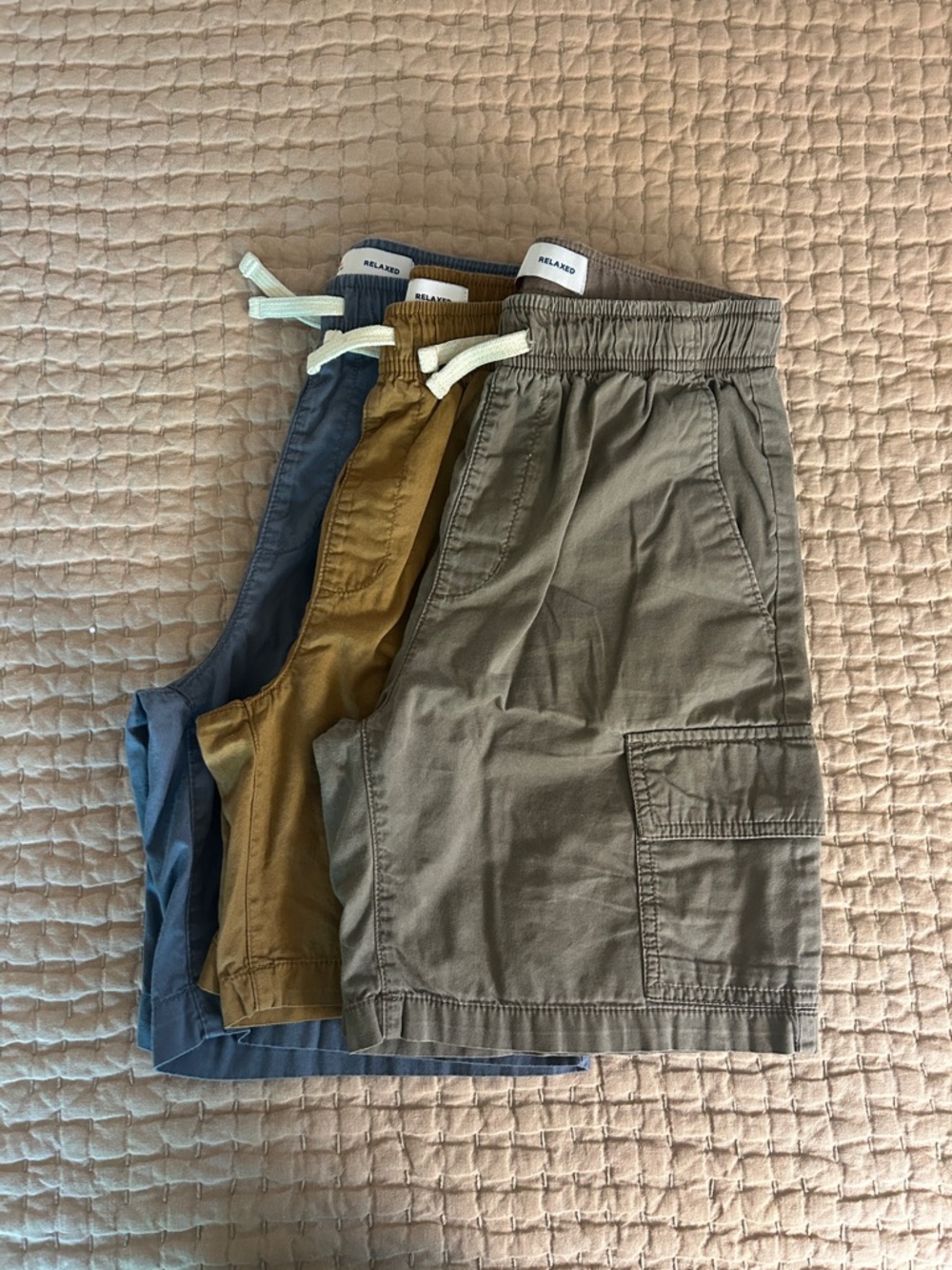 Bundle of 3 OLD NAVY Youth Boys Relaxed Cotton Shorts